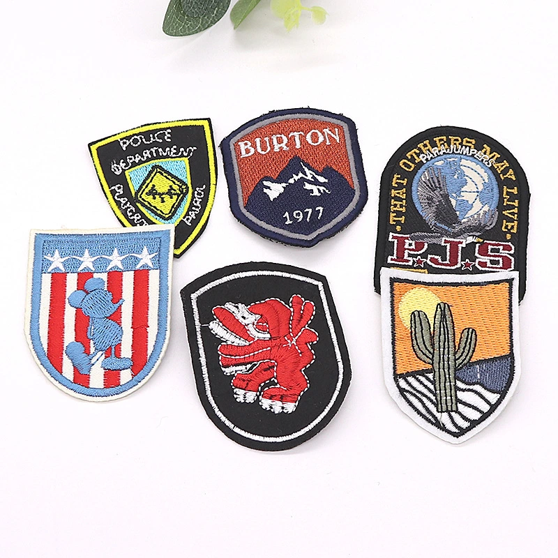 Batch Custom Design Irons Decorative Clothing Star Embroidery Patches