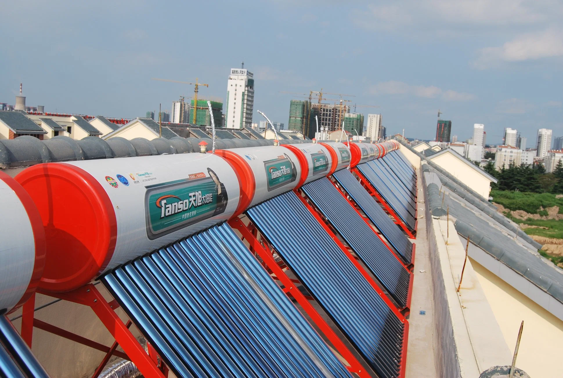Antifreeze New Design Solar Water Heater Product