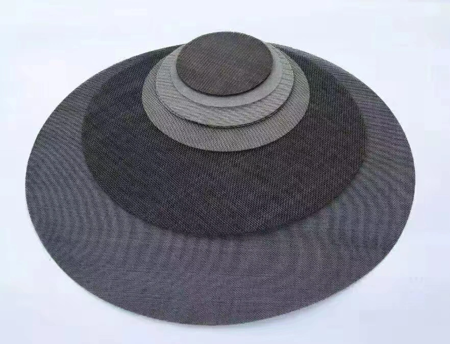 10 25 50 100 Micron Stainless Steel Round Screen Filter Mesh Disc