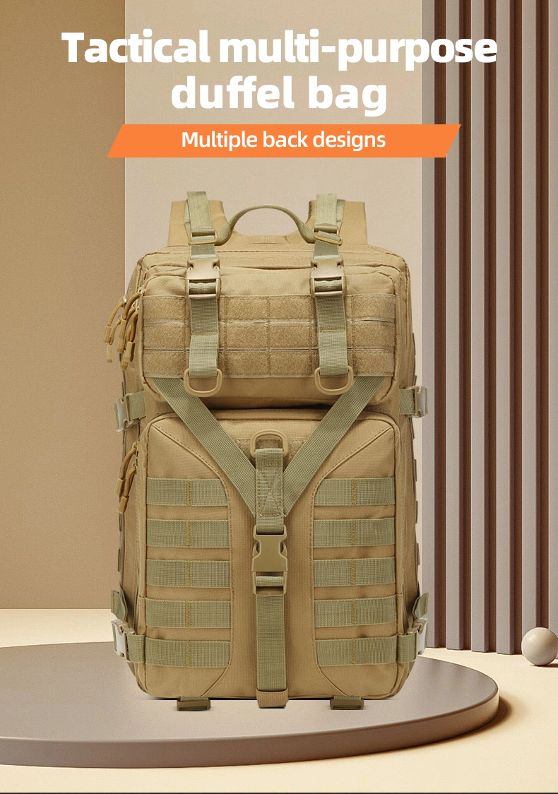 Style Shoulder Tactical Outdoor Combat Camouflague Laptop Luggage Backpack