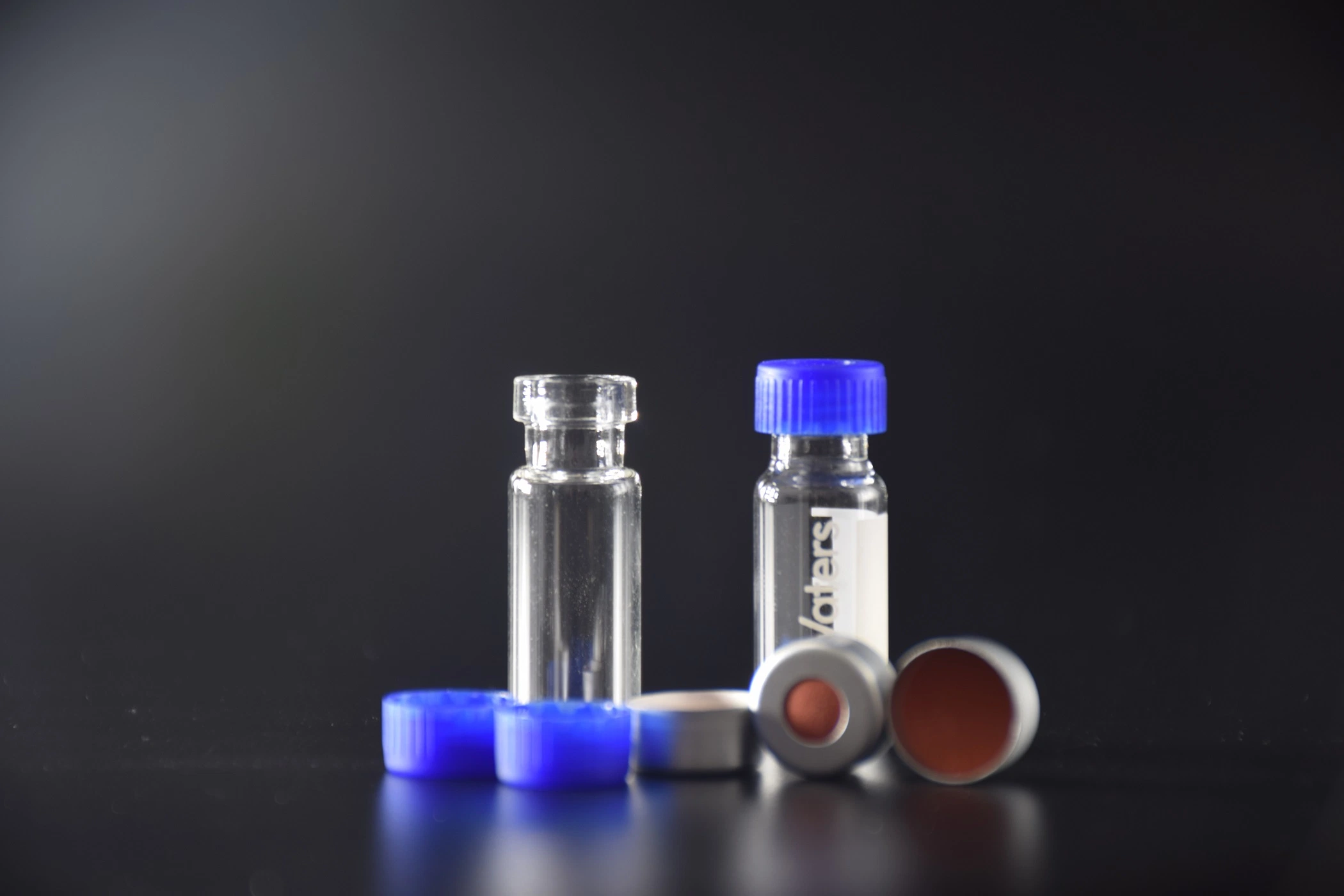 2ml HPLC Glass Vials 8-425 Screw with Caps and PTFE Septa