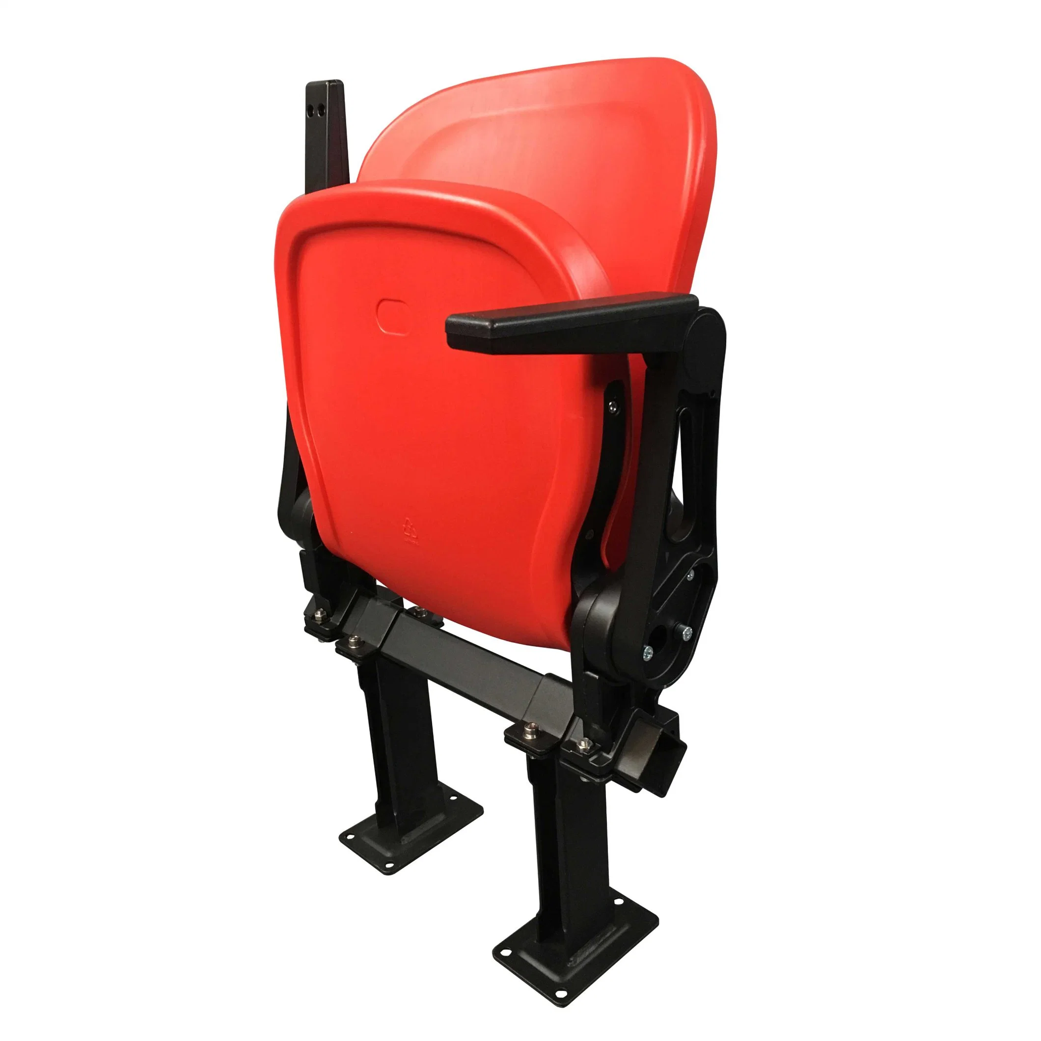 Wholesale/Supplier The Cheapest Price High quality/High cost performance SGS En12727 Level 4 Church Theater Auditorium HDPE Blow Molded Folding Stadium Seating Church Seat and Cushions