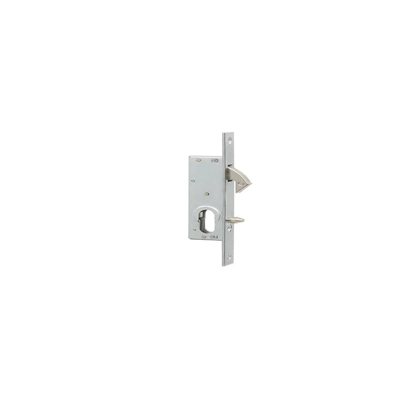 European Style Aluminium Metall Innen Badezimmer Tür Hardware Lock mit Unterer Escutcheon