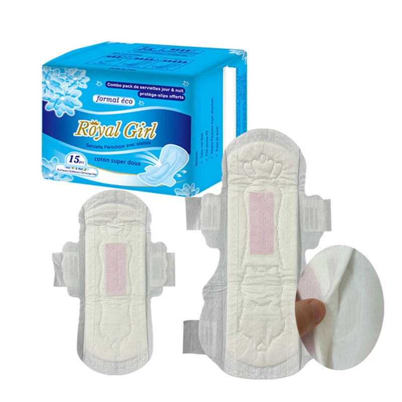 Premium Quality Super Spread Absorb Chip Disposable Women Pure Cotton 3D Anti Leakage Sanitary Pads Napkin