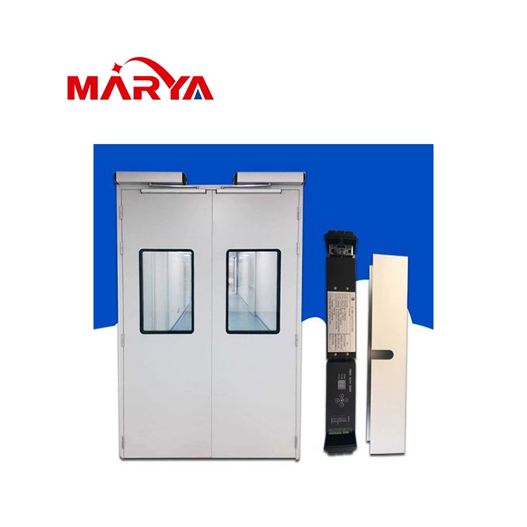 Porta deslizante automática Marya Cleanroom GMP Standard em aço inoxidável/porta metálica/vidro Fabricante da porta da janela no preço affordable