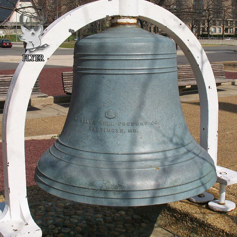 Custom Outdoor Religious Antique Metal Church Bell Large Bronze Brass Church Bells