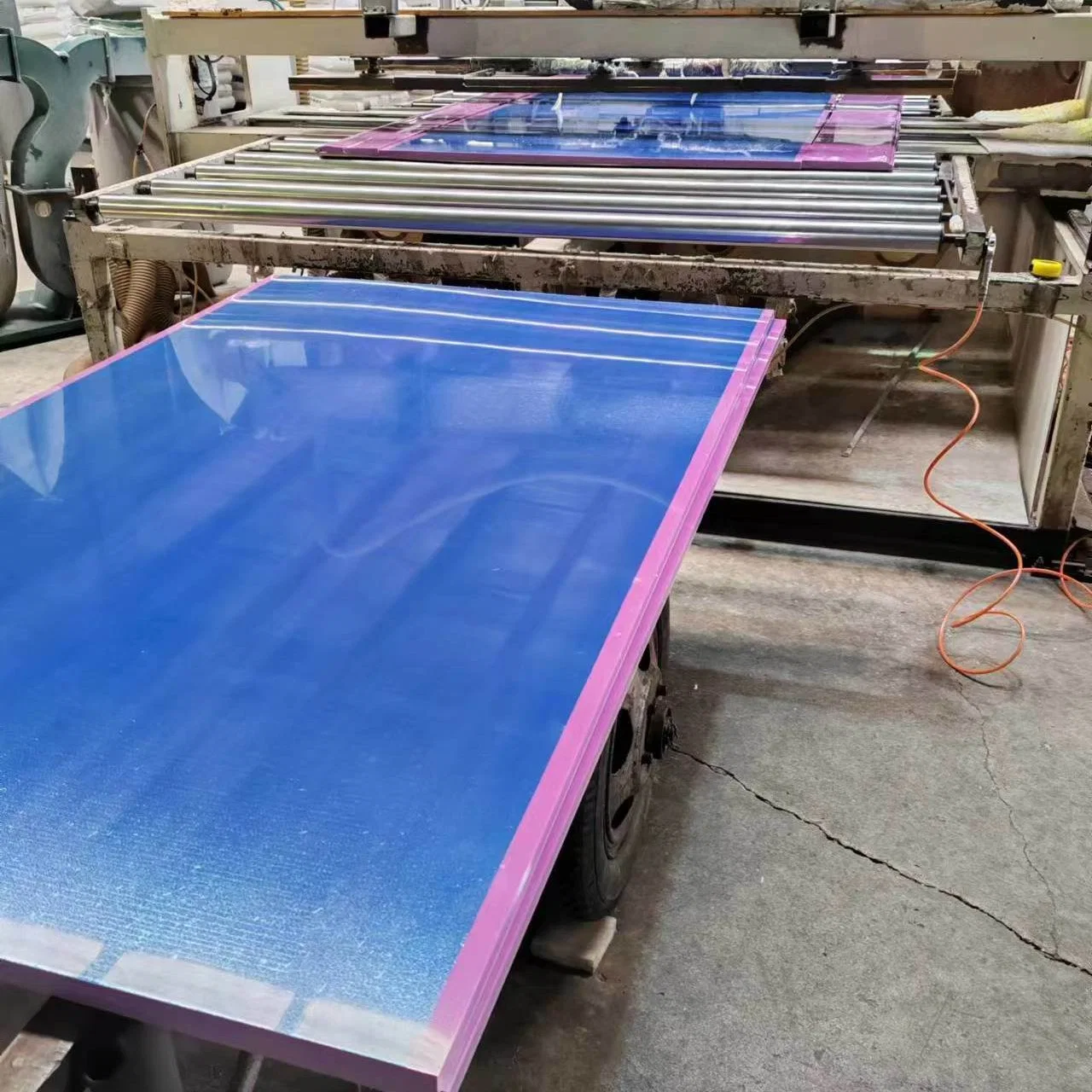 Pure Raw Material Anti-Corrosion and Wear-Resistant Purple PE Plastic Sheet