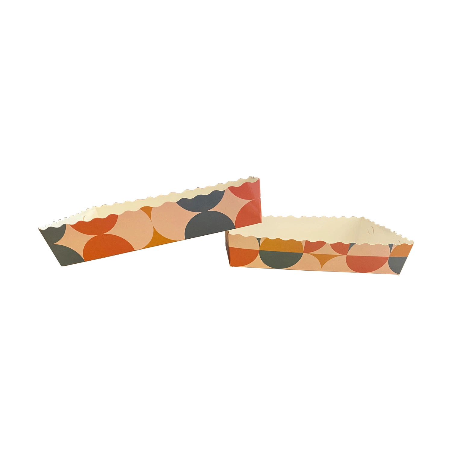 Plateaux pour hot dogs assiettes Bateaux aliments ustensiles de cuisine plateaux jetables en carton Rectangulaire Takeout Togo Take away Paper Container concession stands plateau Emballage alimentaire