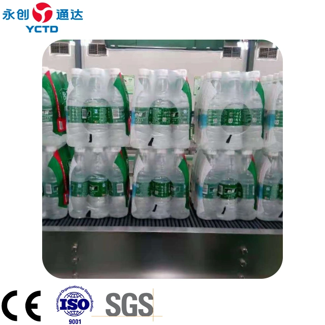 Shrink film wrapping packing machine for beer/beverage/ fruit juice/mineral water/dairy/condiment