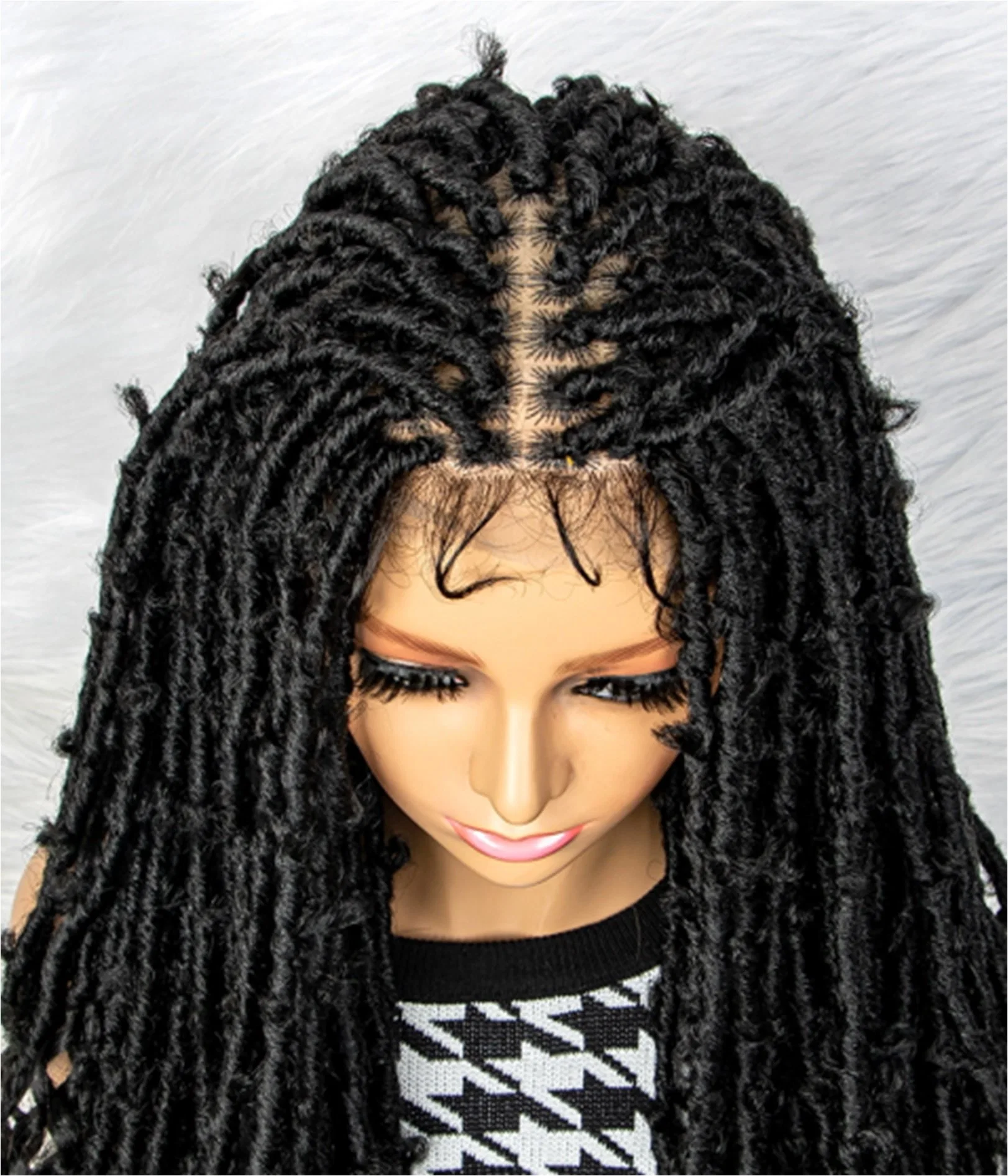 Wholesale/Suppliers 100% Synthetic Hair Braid Lace Wigs