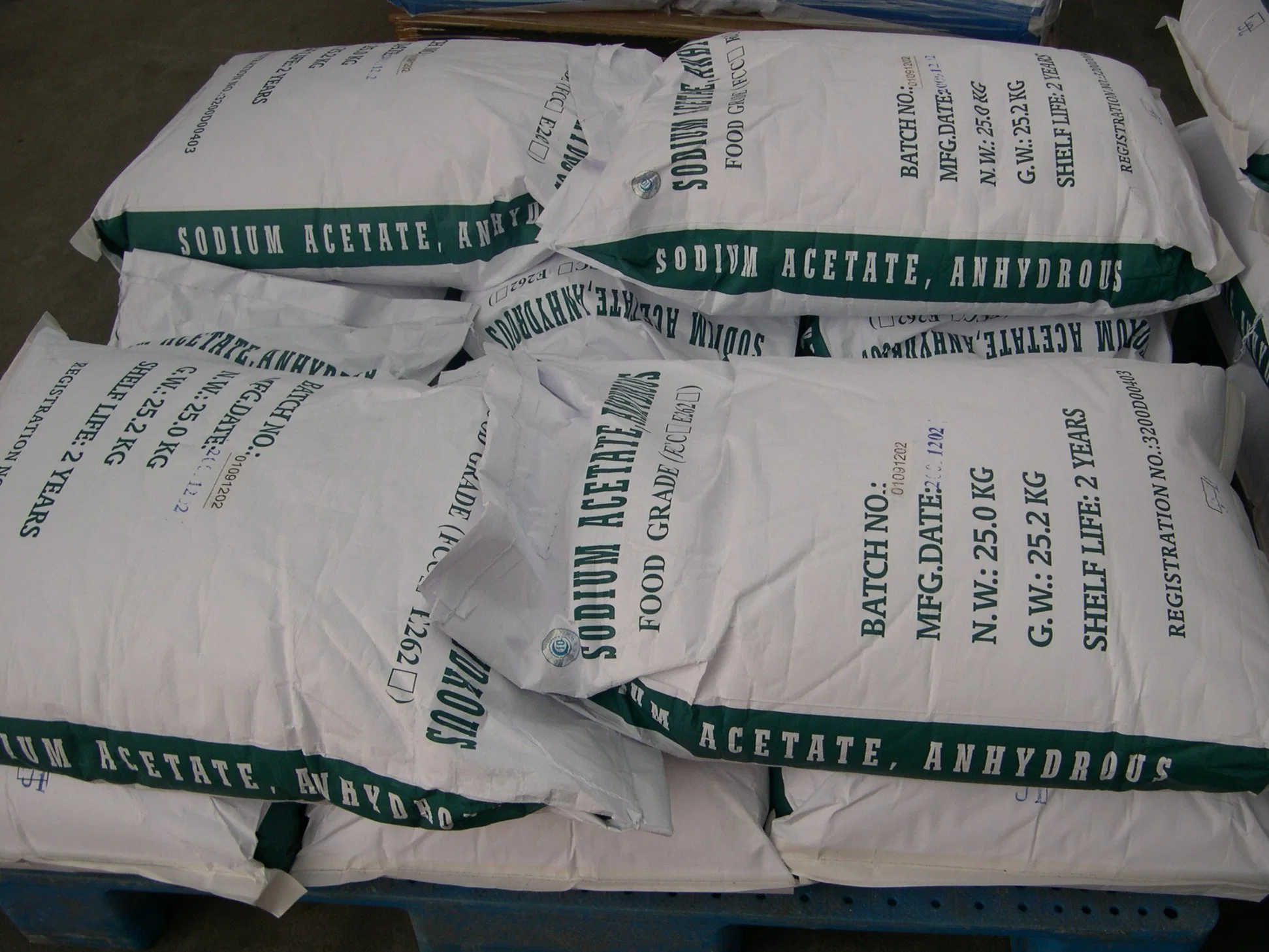 CH3coona 99%Trihydrate Anhydrous Sodium Acetate