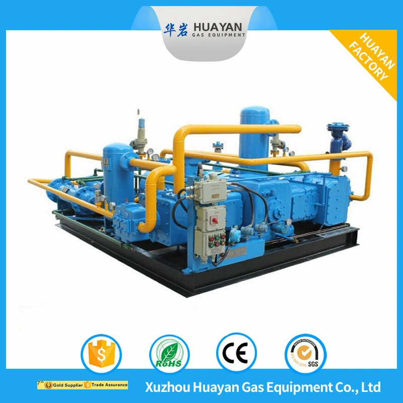 Low Noise Industrial Medical Compressor Air-Cooled LNG Compressor Propylene Nitrogen Bog Piston Compressor