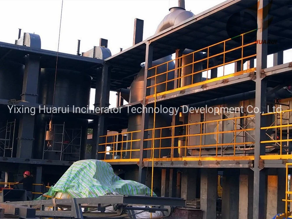 Pharmaceutical Industrial Solid Waste Pyrolyzing Incinerator