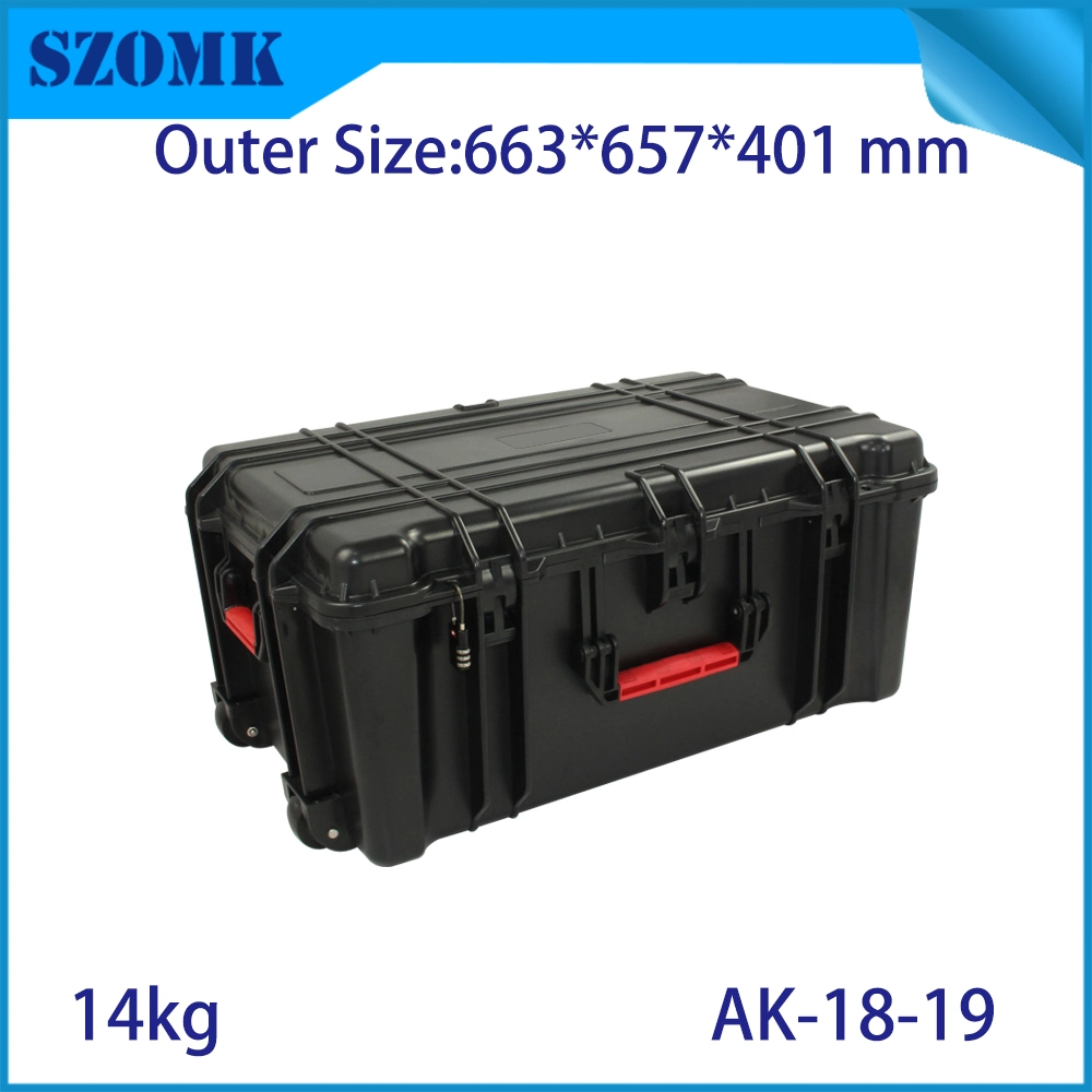 Industrial IP68 Waterproof Handheld Plastic Hard Tool Case