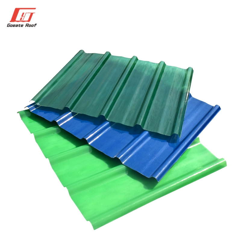 FRP Translucent Scatter Light Roofing Sheet Warehouse Transparent Plastic Fiberglass Sheet