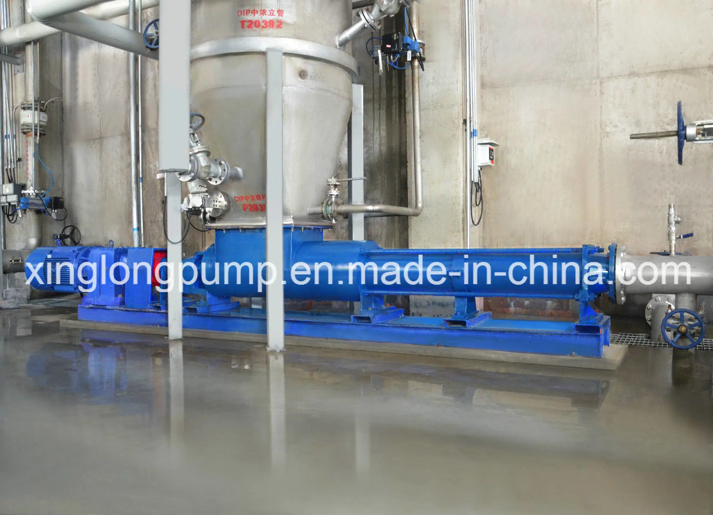 G Type Single Stage Eccentric Mono Slurry Concrete Screw Pump