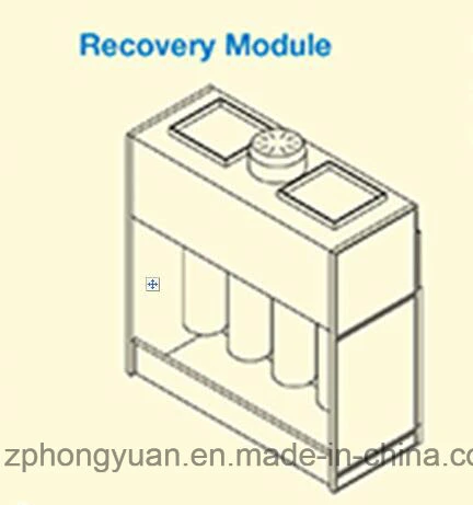 China Manufacturer Hongyuan Single Position Powder Coating Spray Booth