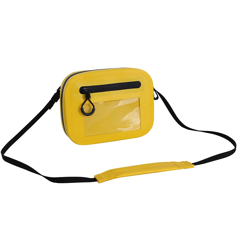 Fashion One-Shoulder PVC Waterproof Travel Bag