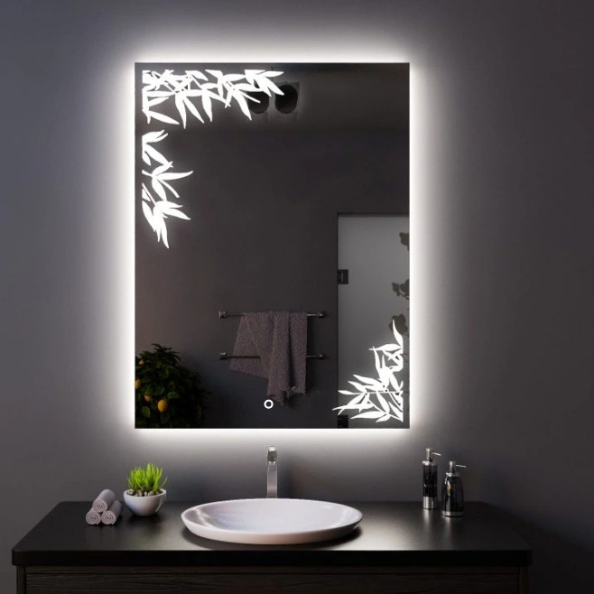 Mayorista/Proveedor decoración del hogar accesorio de baño espejo inteligente LED