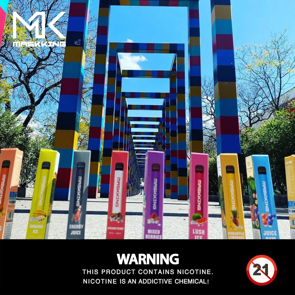 Wholesale/Supplier Maskking 1000 Puffs Original Pre-Filled High PRO Disposable/Chargeable Vape Pen