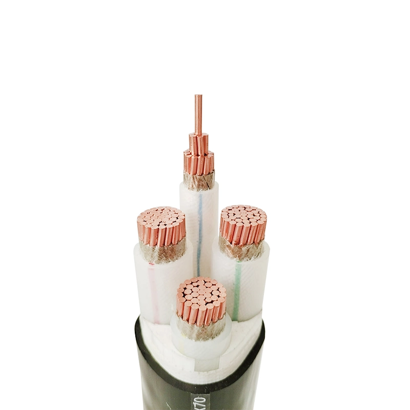 Wdzn-Yjy Multi Core Losh XLPE Insulation PE Sheath Copper Conductor Flame Retardant Fire Resistant Electric Power Cable