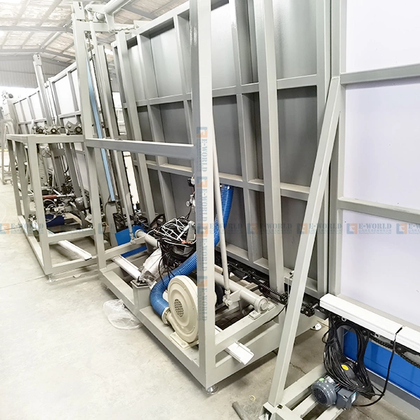 Professional Vertical Automatic Insulating Glass Machine Double Glass Production Line