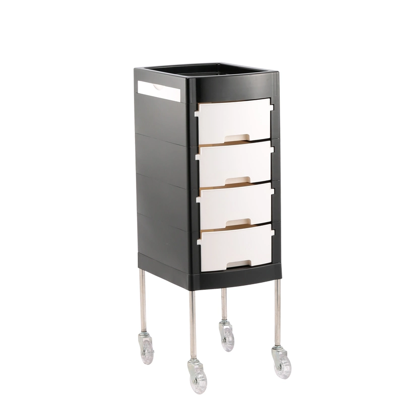 2022 Rolling Salon Trolley Aufbewahrungswagen Kunststoff Tray Cart SPA Friseurwagen