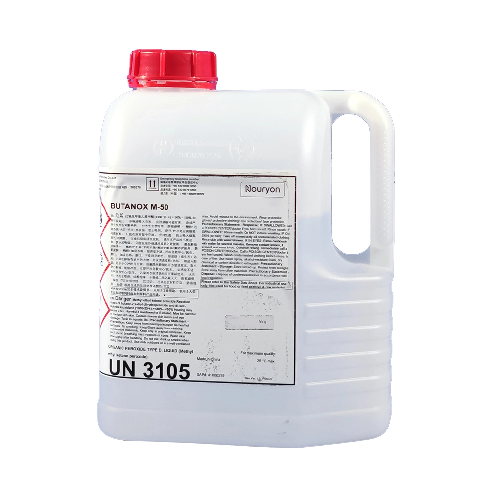 Nouryon M-50 Curing Agent Good Quality Low Moisture Content Gelcoat Curing Agent Resin