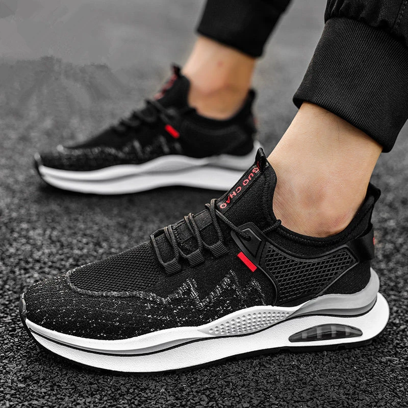 Basic Customization Hot Sale New Design PVC Sole Sneakers Breathable Injection Walking Shoes for Men