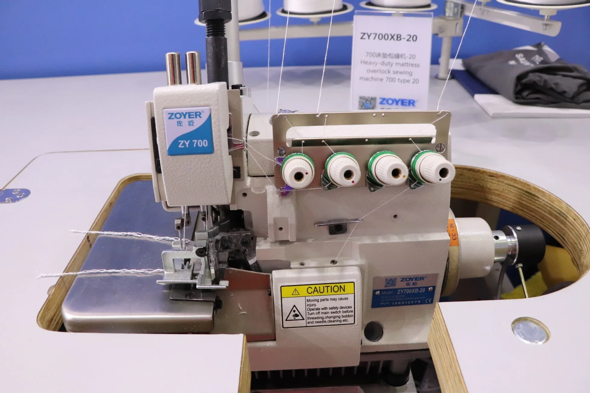 Zy700xb-10, 15, 20 de Borda de fábrica colchão máquina de costura overloque Para Serviço Pesado