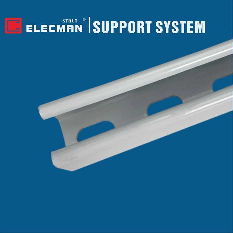 41X41 Strut Channel Power Coated C Channel 41*21 Riel Channel Black Steel Channel