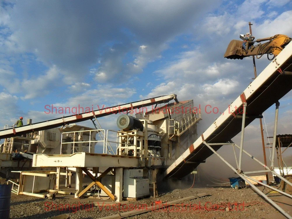 Mining Stone Mini Station Mobile Jaw Crusher Plant for Granite Crushing Line