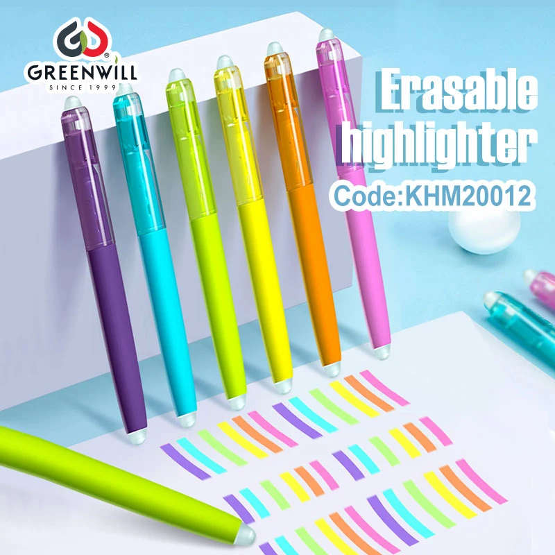Marcador de fricção do marcador Greenwill Magic Highlighter (KHM20012)