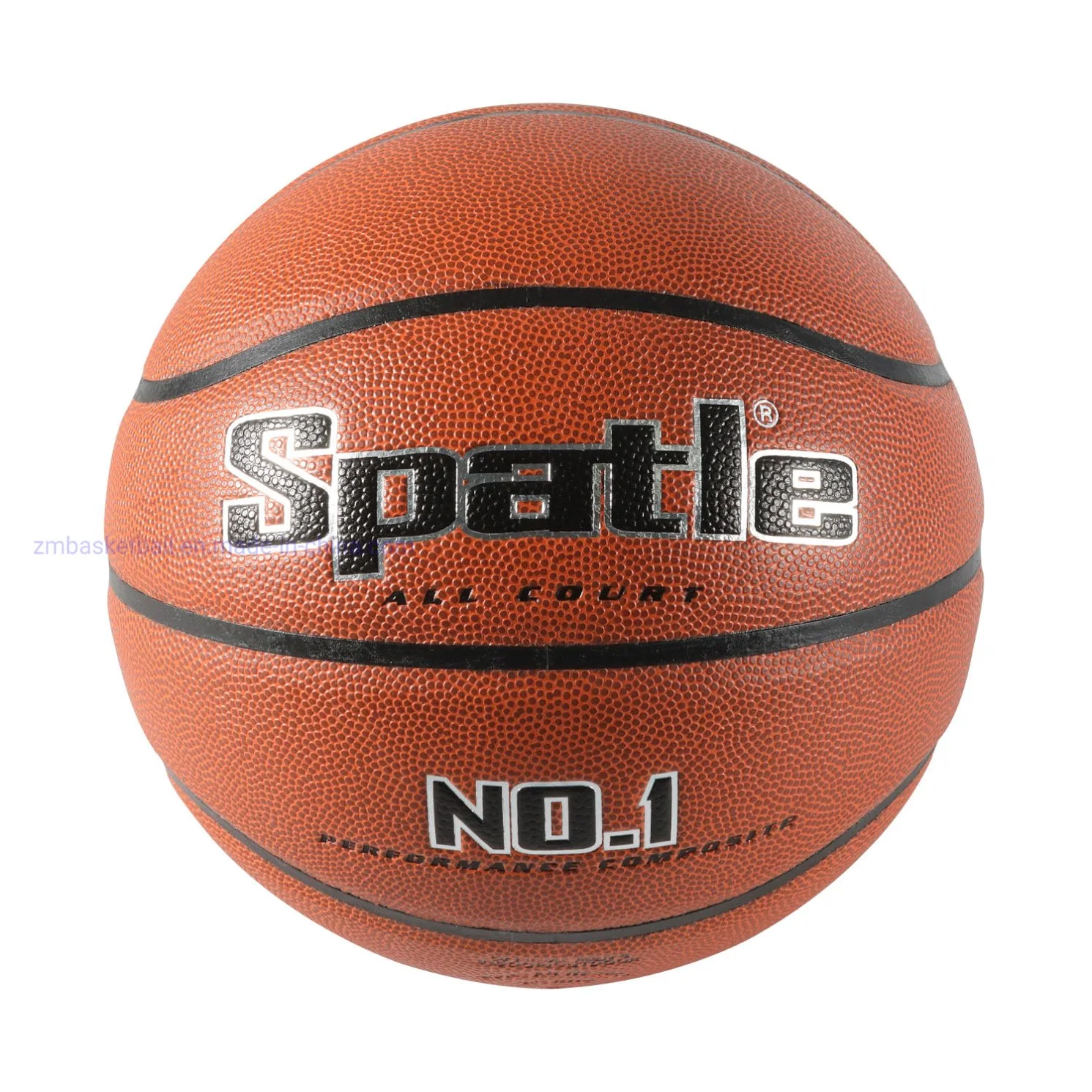 Professional Official Size Basketball with Durable PU Cover