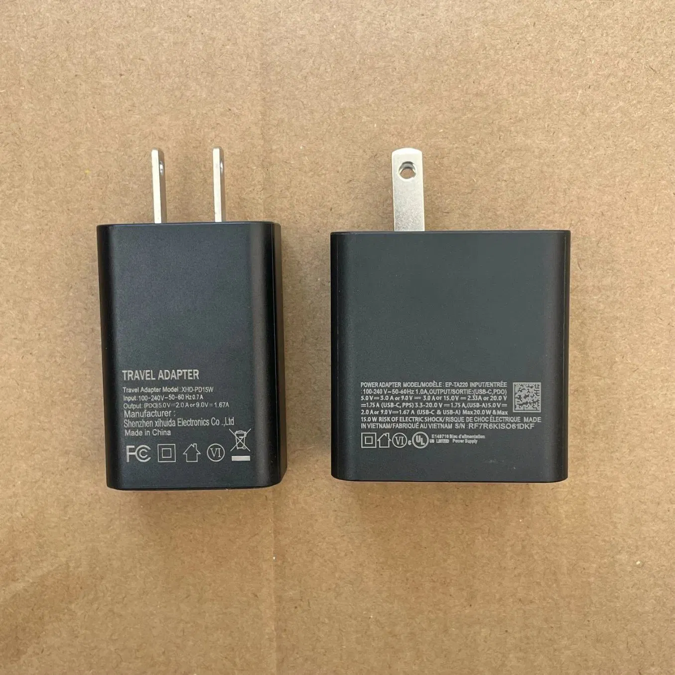 Universal Dual USB Power Adapter USB C Pd 35W Ladegerät Adapter für Samsung S23 S22 S22 Ultra