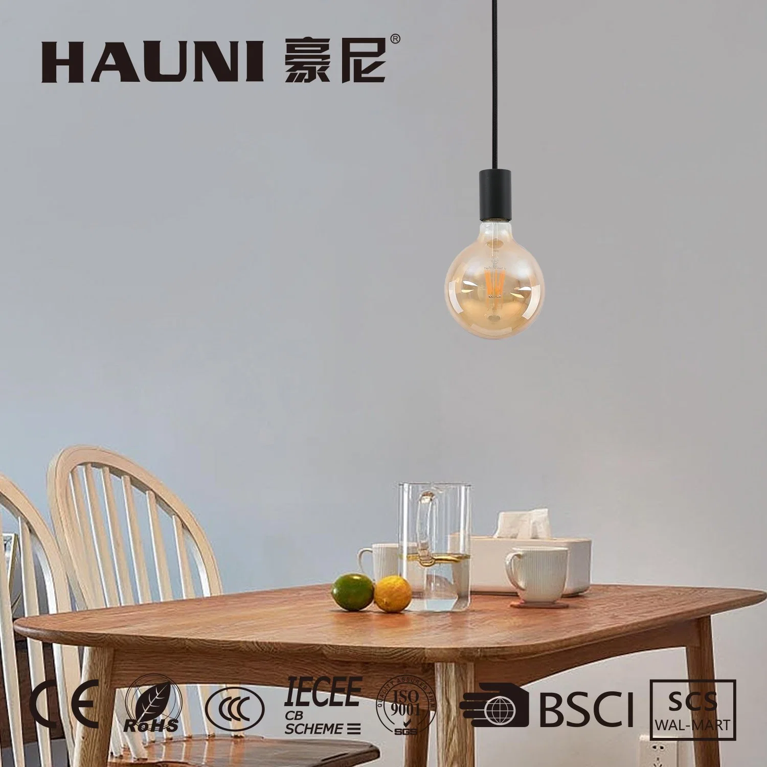 Hot Sell Nordic Modern Hot Selling Kitchen Decor Round Design Hanging Chandelier