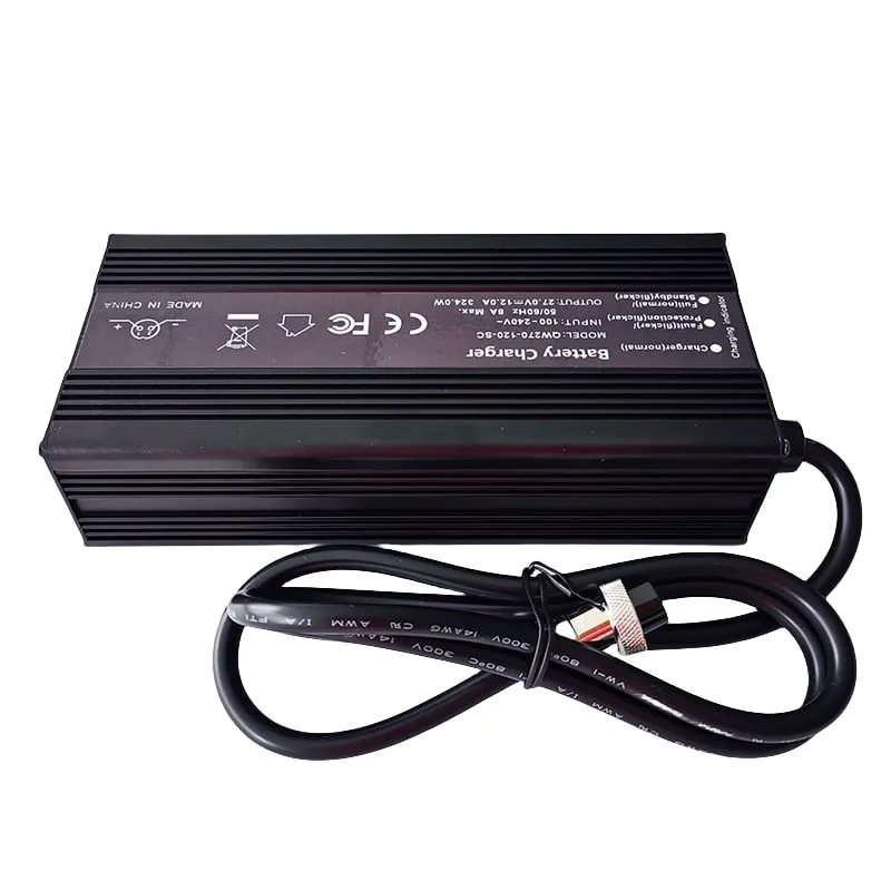 Factory Direct Sale DC 14.4V 14.6V 25A 600W Charger for 4s 12V 12.8V LiFePO4 Battery Pack with Pfc