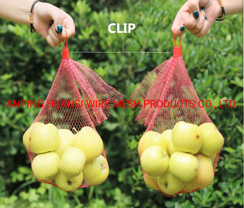 PE PP Onion Mesh Net Bags for Fruits and Vegetables