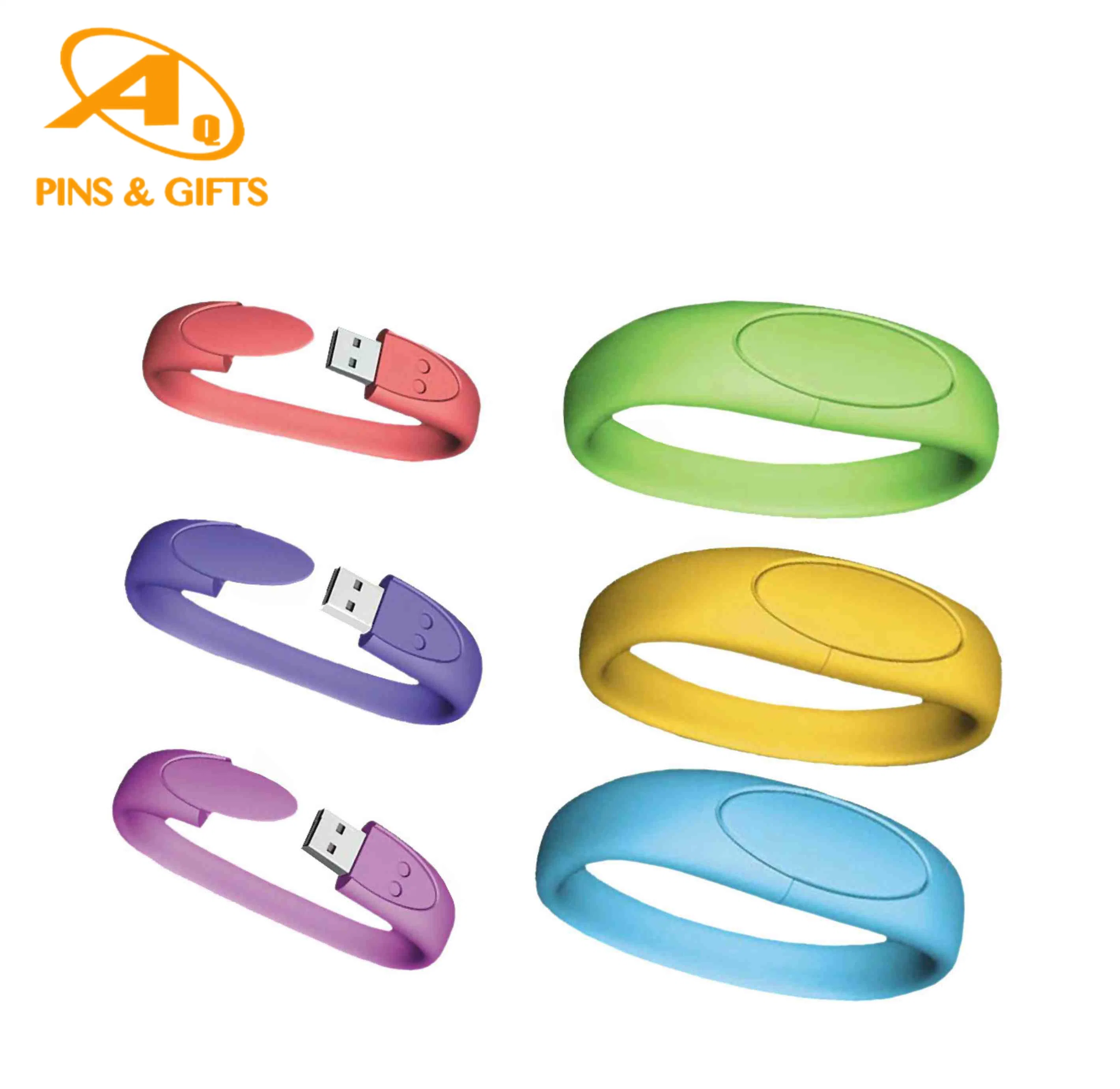 Supply Custom Fine Environmental Printed Silicone Bracelet Wristband for Organization Association Promotional Gifts