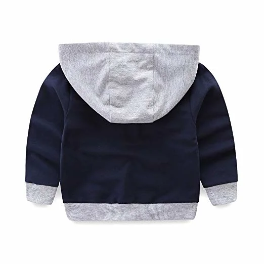 Petit Bébé Vêtements d'enfants Hoodies Toddler patchwork d'usure