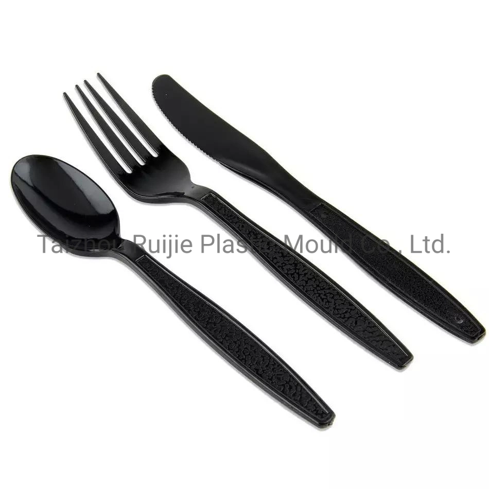 Disposable Plastic Fork Knife Thinwall Box Bowl Food Soup Injection Mould Spoon Mold Making