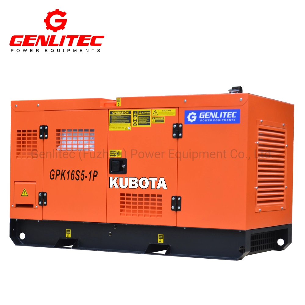 Single/Three Phase Portable Super Silent Home Generator 10kVA 12kVA 15kVA 20kVA 25kVA 30kVA Kubota Yanmar Isuzu Small Diesel Generator