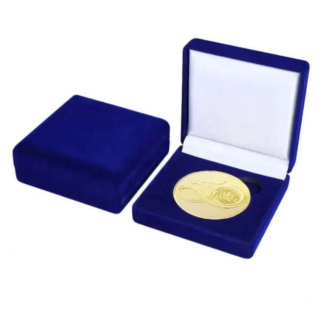 Mayorista/Proveedors Monedas de Metal Envío y logotipo personalizado esmalte monedas desafío Premio Black Velvet Medal almacenamiento envases Presentación Cajas de regalo