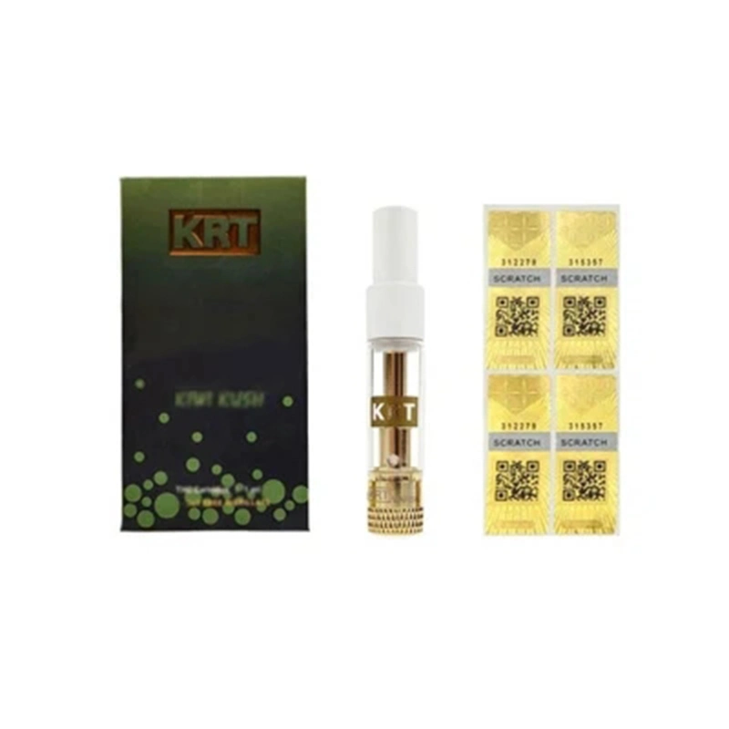 Vape-Kartuschen aus Glas, 0,5ml 1,0ml Quarzspule, 510 Gewinde Patrone Pure Taste E Zigarette dick Öl Zerstäuber