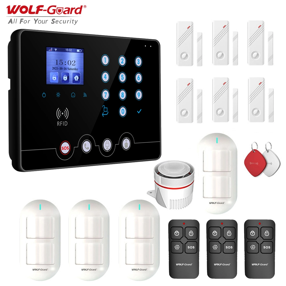 Wireless GSM WiFi Security Safety Alarm Home Product