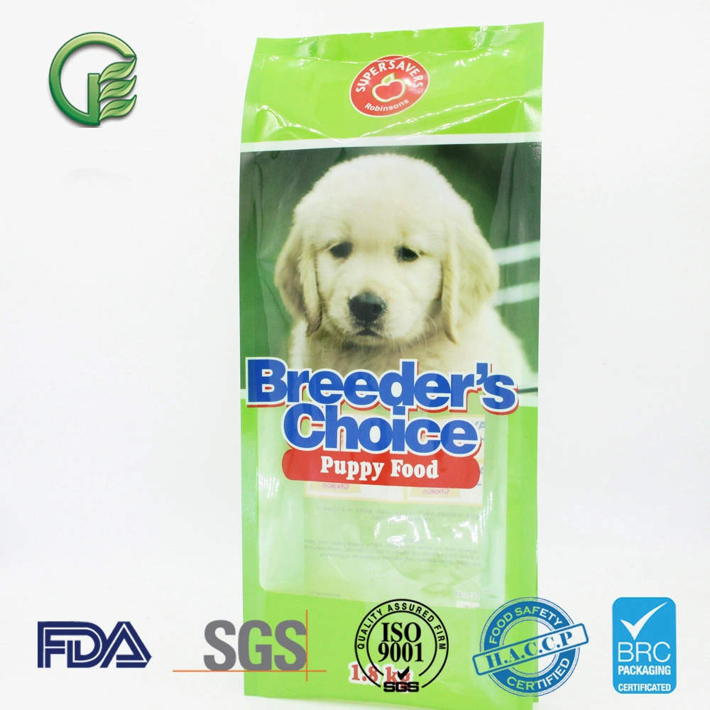 Pet Food Pouch High Barrier PE/PE 100% Recyclable Material