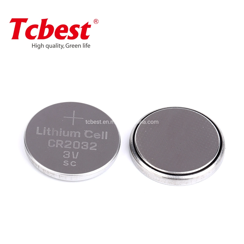 High quality/High cost performance  Lithium Battery Cr2032 3V 210mAh/240mAh Button Coin Cell Batteries for Watch/Lightings