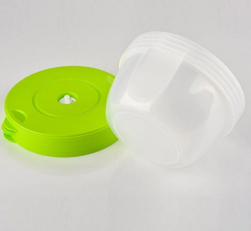 Recipiente de comida desechable de plástico biodegradable para horno de microondas PP Food Grade Takeaway