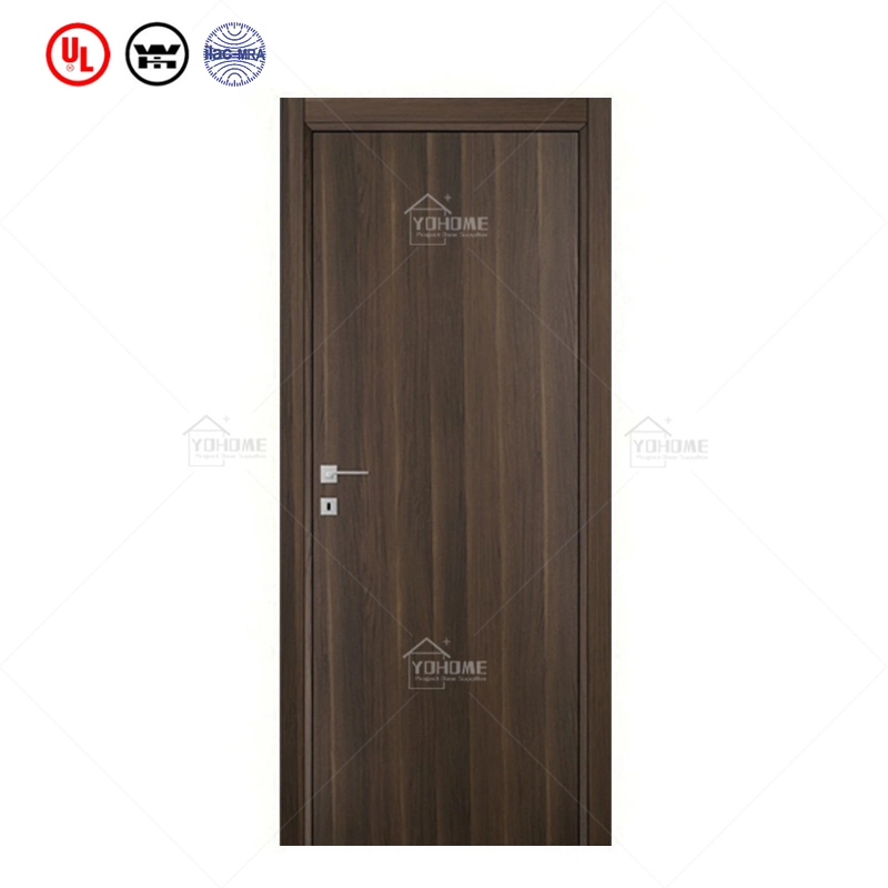 China Top Manufacturer Custom Fireproof Hotel Door Fire Proof Wooden Door Fire Rated 36X84 Inch Interior Door Flush Fire Rated Door Canada