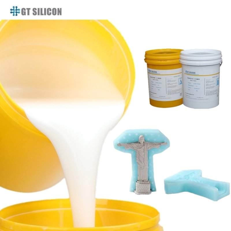 Tin Based Silicone Rubber to Make Gypsum Decoration Molds